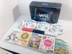 ⑥wii 本体セット マリカー パーティ スマブラ　3名様で【すぐに遊べます】