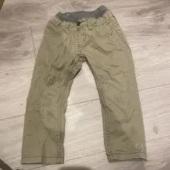 ベビーパンツ　ベージュ ウエストゴム付き パンツ　95