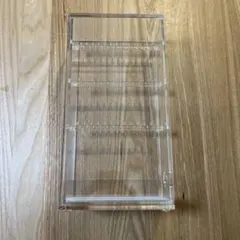 無印　アクリルネックレス　ピアススタンド