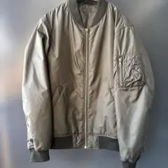 UNIQLO MA-1 フライトジャケット ブラック
