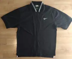 ⭕️NIKE ブラック ジップアップジャージ 白タグ ナイキ 90s