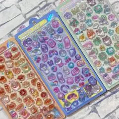 【クーリア正規品】 ボンボンドロップシール ピコピコ ほかほか ねこねこ 3種