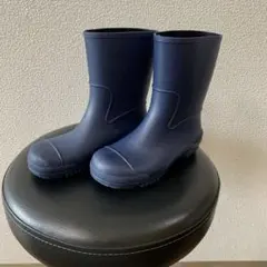 アキレスシューズ　長靴 雨天用　18.0cm キッズ　紺色 ネイビー 通園 通学のサムネイル