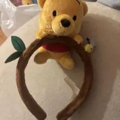 くまのプーさん ぬいぐるみカチューシャ　ディズニー