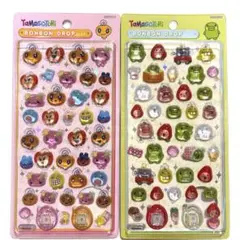 ボンボンドロップシール たまごっち　めめっち　くちぱっち　2枚セット♡