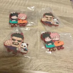 呪術廻戦 ばんちょうこう ラバーストラップ　4つセット