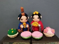 かぐや☆お雛様♪雛祭り＊あみぐるみ＊ハンドメイド＊2