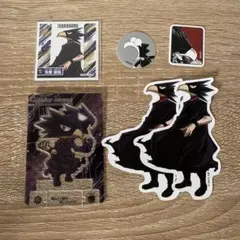 【新品】ヒロアカ原画展 フレークシール スクエアステッカー 常闇踏陰