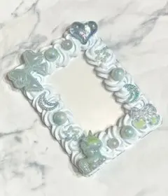 ホイップデコ トレカケース B8 水色 ユニコーン