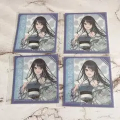 プロセカ ローソン コラボ クリアシート 星乃一歌 レオニ 4枚セット