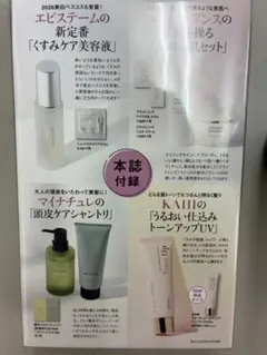 美ST 付録　ベネフィアンス　エピステーム　KAHI マイナチュレ