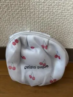 gelato pique チェリー柄ポーチ