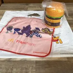 マクドナルド2026福袋 スープジャー【Francfranc】　タオルハンカチ