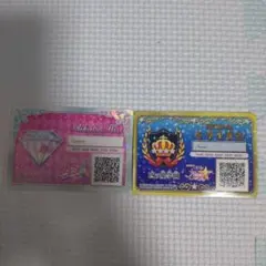 アイカツスターズ　アイカツフレンズの学生証。