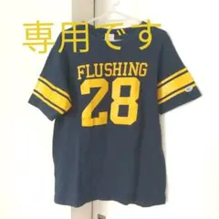 専用【Champion】チャンピオン ランタグ フットボールT カレッジT