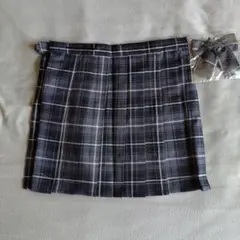 【XL】制服 女子高生　スカート+リボン付き　2点セット