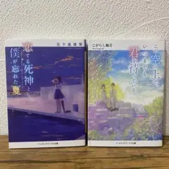 恋する死神と僕が忘れた夏 & この空の上で、君を待っている2冊セット