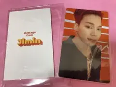 BTS Butter ジミン☆トレカ、メッセージカード