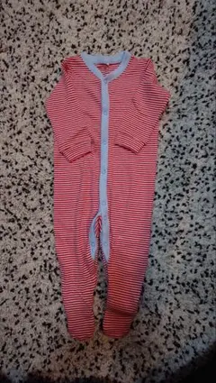 値下げしました★ネクスト　長袖足つきロンパース　6-9m