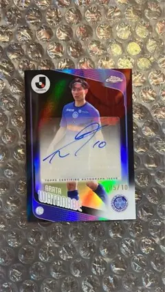 Topps 渡邉新太 直筆サインカード 10枚限定 水戸ホーリーホック 5/10