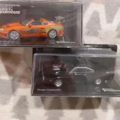 1/43 ワイルドスピード カーコレクション スープラ ダッジ チャージャー 1/43 ワイルドスピード カーコレクション スープラ ダッジ