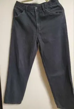 UNIQLO ワイドフィットジーンズ29インチブラック