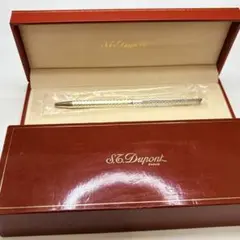 箱付き デュポン ボールペン S.T. Dupont シルバーカラー 筆記確認済のサムネイル