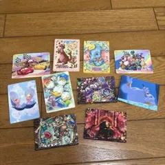 ディズニーキャラクター カード 10枚セット