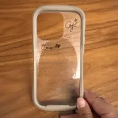 iPhone用ケース ベージュ　14pro