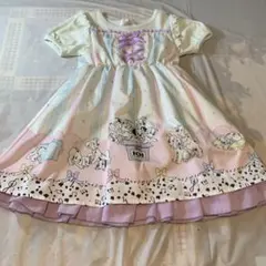 101匹わんちゃん 半袖ワンピース 120cm