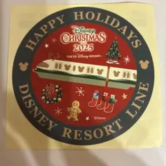 東京ディズニーリゾート ディズニーリゾートライン シール　クリスマス仕様