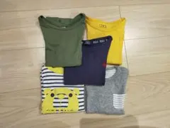 長袖 シャツ ロンT 90㎝ 保育園 男 女 POLO H&M UNIQLO等