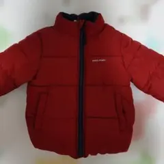 プティマインpetit main アウター レッド　ダウン100
