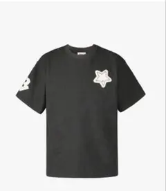 Bibiy. 星型ワッペン 半袖Tシャツ ブラック - メルカリ