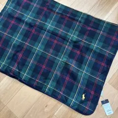 Ralph Lauren チェックハーフブランケット　未使用品