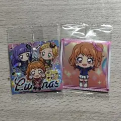 にふぉるめーしょん ウエハース アイカツ ステッカーシール 2枚セット