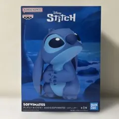 ディズニーキャラクター おおきなSOFVIMATES スティッチ フィギュア