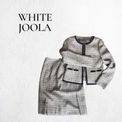【WHITE JOOLA】ジャケット　タイトスカート　セットアップ　入学　卒園