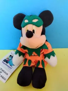 ☆2000年東京ディズニーランド☆ぬいぐるみバッヂ☆ミッキー☆ハロウィン