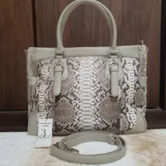 極美品 JRA認定 リアルクロコダイル 2way トートバッグ A4 本ワニ革
