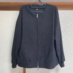 しまむら ジャンバー ブルゾン ジップアップカーディガン