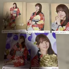 乃木坂46 菅原咲月 生写真 浴衣 5種コンプ