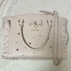 サマンサベガ フリル ショルダーハンドバッグ