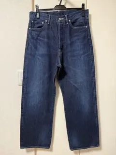 Graphpaper ワイドストレートデニム indigo dark fadeのサムネイル