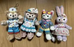 ダッフィーフレンズ2019サニーファン ぬいぐるみバッジ セット