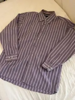 トミーヒルフィガー　ストライプシャツ　古着