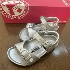 BIRKENSTOCK Rio Kids サンダル サイズ27 ホワイトのサムネイル