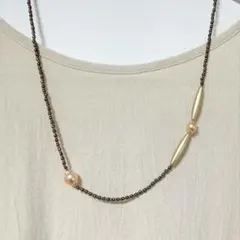 ビーズネックレス ネックレス