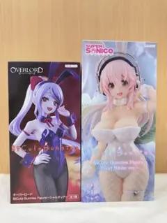 【未開】2体BiCuteBunniesFigure シャルティア　すーぱーそに子