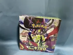 【新品未開封】ポケモンカードゲーム ムニキスゼロ one box シュリンク付き